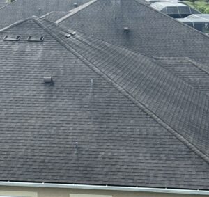Florida heat roof damage on sun-aged asphalt shingles